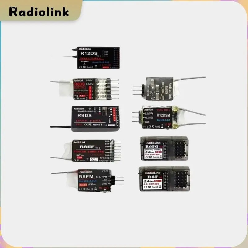 Radiolink New R12DSM R12DS R9DS R8FM R8EF R8FM R6DSM R6DS R6FG R6F Rc Receiver 2.4G Signal for RC Transmitter - Image 6