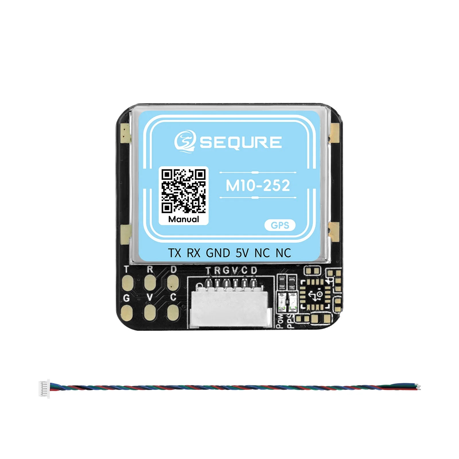SEQURE M10 Second-generation GPS Fast Positioning Betaflight INVA Ardupilot Fixed-wing Racing Drone FPV Return QMC5883 Compass - Image 10
