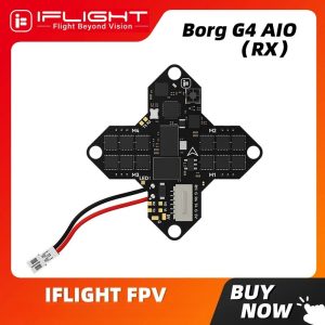 iFlight Borg G4 1S AIO All-in-one Integrated onboard ELRS 2.4GHz receivr for 65-75mm Whoop FPV Drone Part small-scale FPV flying